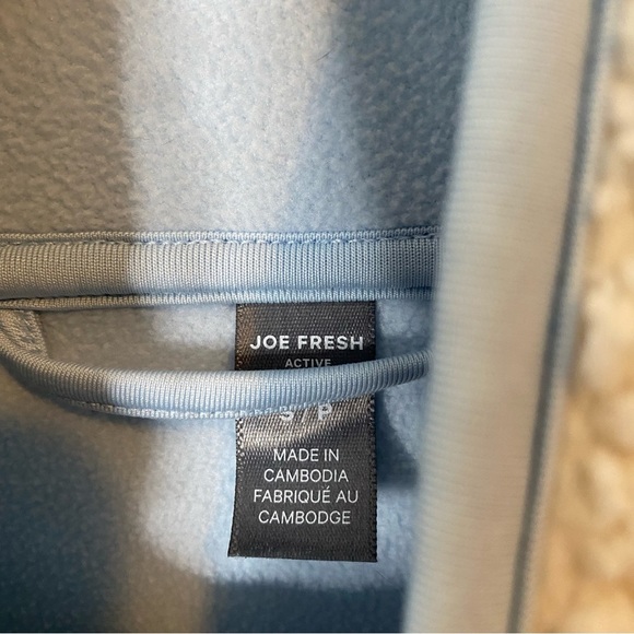 JOE Fresh Fleece Teddy Zip Up - Picture 3 of 7